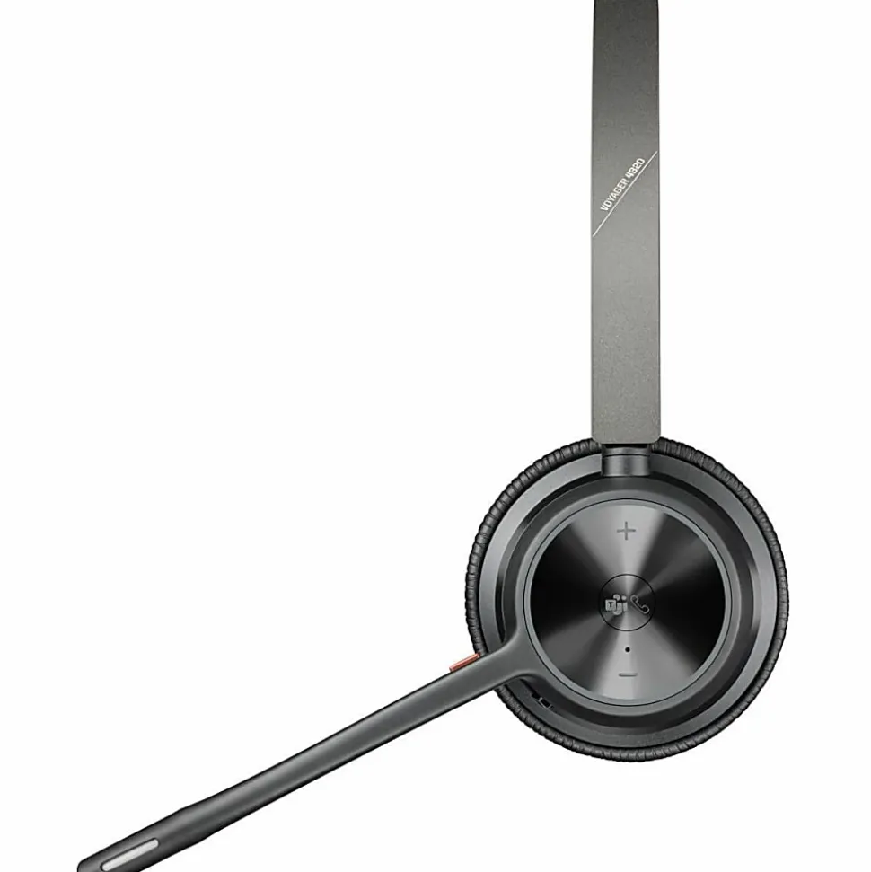 Poly Voyager 4320 Microsoft Teams Certified USB-C Headset +BT700 dongle - Siri, Google Assistant - Stereo - 77Z30AA
