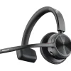 Poly Voyager 4300 UC 4310 Headset - Mono - USB Type A - Wireless - Bluetooth - 164 ft - 20 Hz - 20 kHz - 77Y92AA