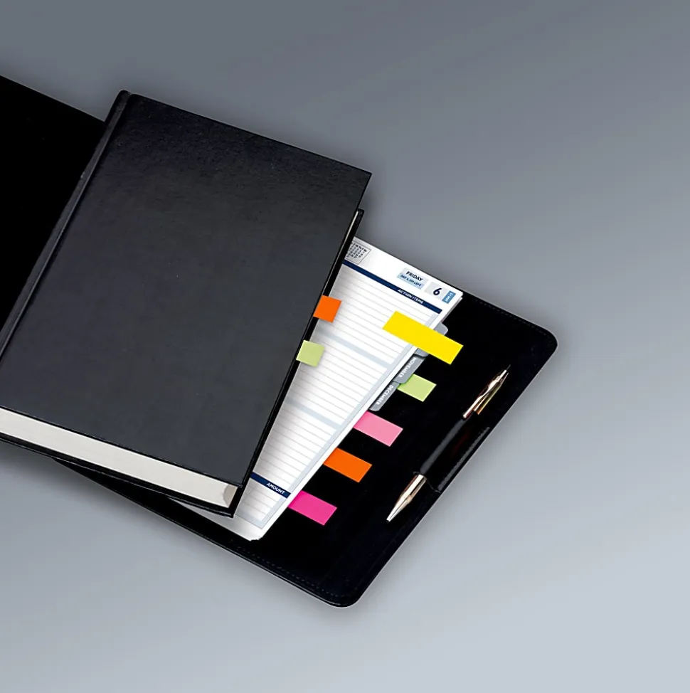 Post-it® Combo Pack, 1 Pad 3"x4", 3 Pads 1"x3", 50 Notes/Pad, 0.5" x 2", Pack Of 9 Pads