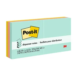 Post-it® Dispenser Pop-up Notes, 600 Total Notes, Pack Of 6 Pads, 3