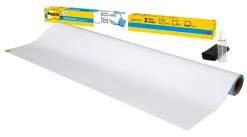 Post-it® Easy Erase Permanent Marker Whiteboard Surface, 8 ft x 4 ft, Permanent Marker, White (EE8X4)