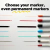 Post-it® Easy Erase Permanent Marker Whiteboard Surface, 3 ft x 2 ft, Permanent Marker Wipes Away with Water, White (EE3X2)