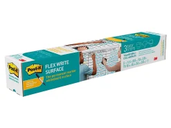 Post-it® Easy Erase Permanent Marker Whiteboard Surface, 3 ft x 2 ft, Permanent Marker Wipes Away with Water, White (EE3X2)