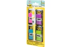 Post-it® Flags, 4 Dispensers, 50 Flags/Dispenser, Assorted Bright Colors, School Supplies for Students, Flags for Textbooks and Notebooks