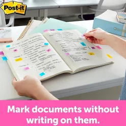 Post-it® Flags in Desk Grip Dispenser, 1