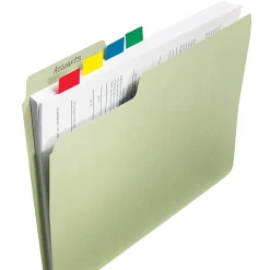 Post-it® Flags in Desk Grip Dispenser, 1" x 1 -11/16", Red, 200 Flags