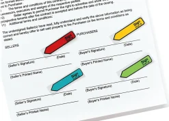 Post-it® Flags, .47 in. x 1.7 in., 4 Dispensers, 20 Flags/Dispenser, Assorted Bright Colors, 
