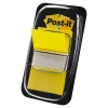 Post-it® Flags, 1" x 1 -11/16", Yellow, 50 Flags Per Pad, Pack Of 24 Pads