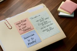 Post-it® Greener Notes, 3 in x 3 in, 12 Pads, 100 Sheets/Pad, Clean Removal, Sweet Sprinkles Collection