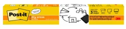 Post it® Non-Magnetic Dry-Erase Whiteboard Surface, 24" x 36", White