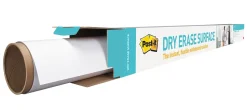Post it® Non-Magnetic Dry-Erase Whiteboard Surface, 36" x 48", White