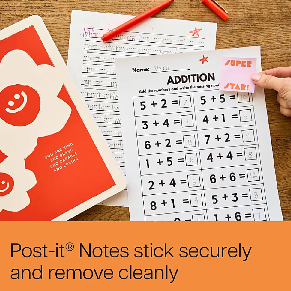 Post-it® Noted Class Notes, 1.9 x 1.9 in