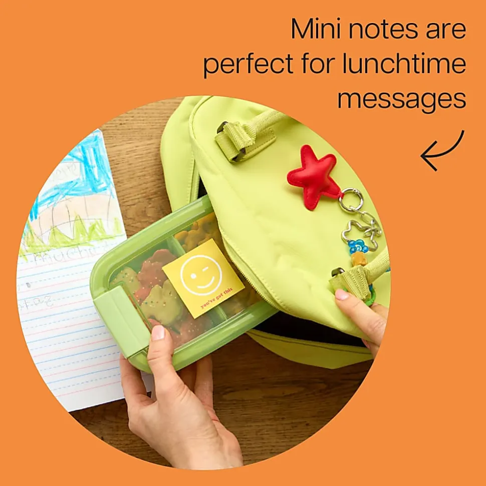 Post-it® Noted Class Notes, 1.9 x 1.9 in
