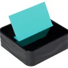 Post-it® Note Dispenser, 3 x 3 in, 1 Dispenser, 1 Pad, 45 Sheets/Pad, Black Dispenser, Sticky Notes Holder for Desk, Classroom or Office Supplies