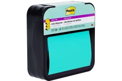 Post-it® Note Dispenser, 3 x 3 in, 1 Dispenser, 1 Pad, 45 Sheets/Pad, Black Dispenser, Sticky Notes Holder for Desk, Classroom or Office Supplies