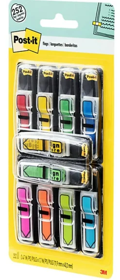 Post-it® Notes Arrow Flags, 7/16