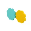 Post-it® Notes, Designer Memo Cube, 3" x 3", Yellow/Blue, 75 Sheets Per Pad, Pack of 2 Pads