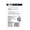 Post-it® Notes Durable Filing Tabs, 3" x 1-1/2", Assorted Colors, 6 Flags Per Pad, Pack Of 4 Pads