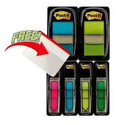 Post-it® Notes Flags, With Durable Tabs, Bright Colors, 208 Flags