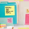 Post-it® Notes, Lined, 4" x 4", Canary Yellow, 300 Sheets, Pack Of 1 Pad