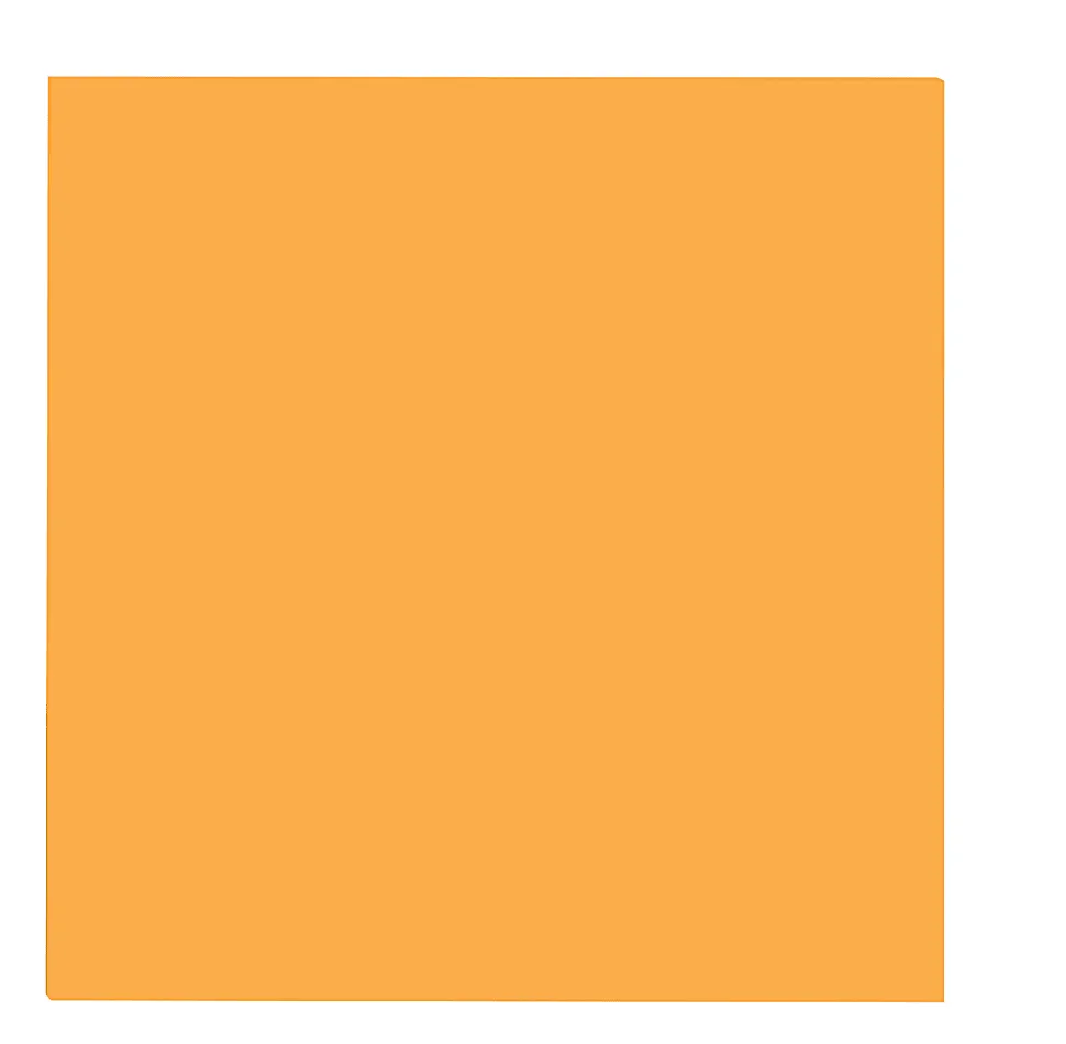 Post-it® Notes Super Sticky Big Notes, 30 Sheets, 15" x 15", Neon Orange