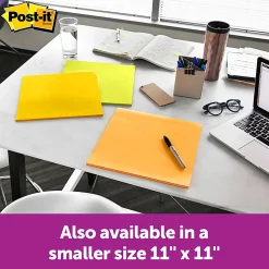 Post-it® Notes Super Sticky Big Notes, 30 Sheets, 15