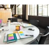 Post-it® Notes Super Sticky Full Adhesive Notes, 3" x 3", Energy Boost Colors, 30 Sheets Per Pad, Pack Of 6 Pads