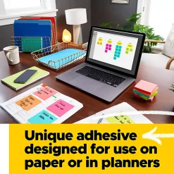 Post it Notes, 500 Total Notes, Pack Of 5 Pads, 4 in x 6 in, Lined, Poptimistic Collection, 100 Notes Per Pad
