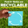 Post-it® Notes, 1.38 x 1.88 in, 24 Bulk Mini Sticky Note Pads, 100 Sheets/Pad, School Supplies and Office Products, The Iconic Canary Yellow Note