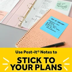 Post-it® Notes, 3 x 3 in, 1 Cube Shaped Sticky Notes Pad, 400 Sheets/Pad, School Supplies and O?ce Supplies, Poptimistic