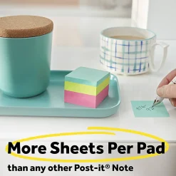 Post-it® Notes, 1 7/8 x 1 7/8 in, 1 Mini Cube Sticky Notes Pad, 400 Sheets/Pad, School Supplies and O?ce Supplies, Poptimistic