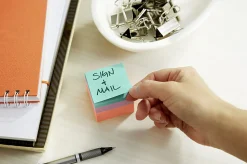 Post-it® Notes, 1 7/8 x 1 7/8 in, 1 Mini Cube Sticky Notes Pad, 400 Sheets/Pad, School Supplies and O?ce Supplies, Assorted Pastel Colors
