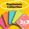 Post-it® Notes, 3 x 3 in, 18 Sticky Note Pads, 100 Sheets/Pad, School Supplies and Office Products, Poptimistic