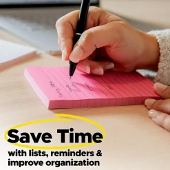 Post-it® Notes, 3 x 3 in, 18 Sticky Note Pads, 100 Sheets/Pad, School Supplies and Office Products, Poptimistic