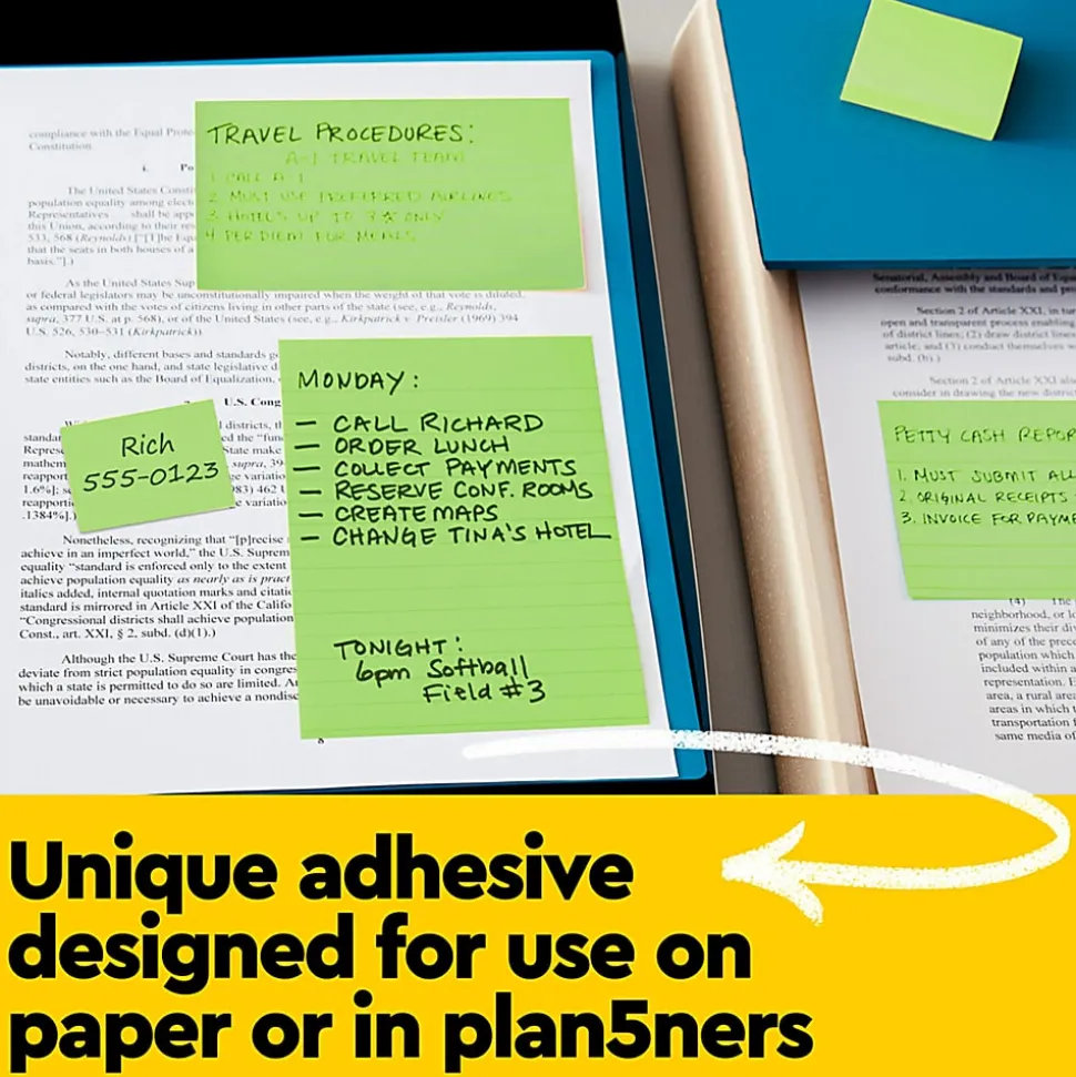Post-it® Notes, 3 x 3 in, 18 Sticky Note Pads, 100 Sheets/Pad, School Supplies and Office Products, Floral Fantasy