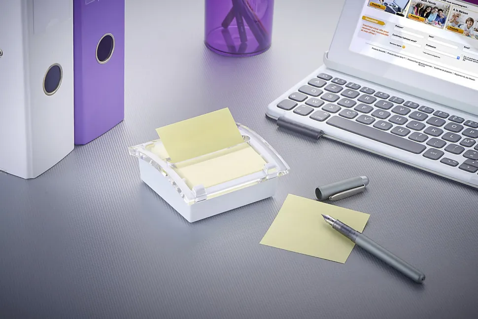 Post-it® Pop-up Notes, 3" x 3", Canary Yellow, 90 Sheets Per Pad, Pack Of 18 Pads