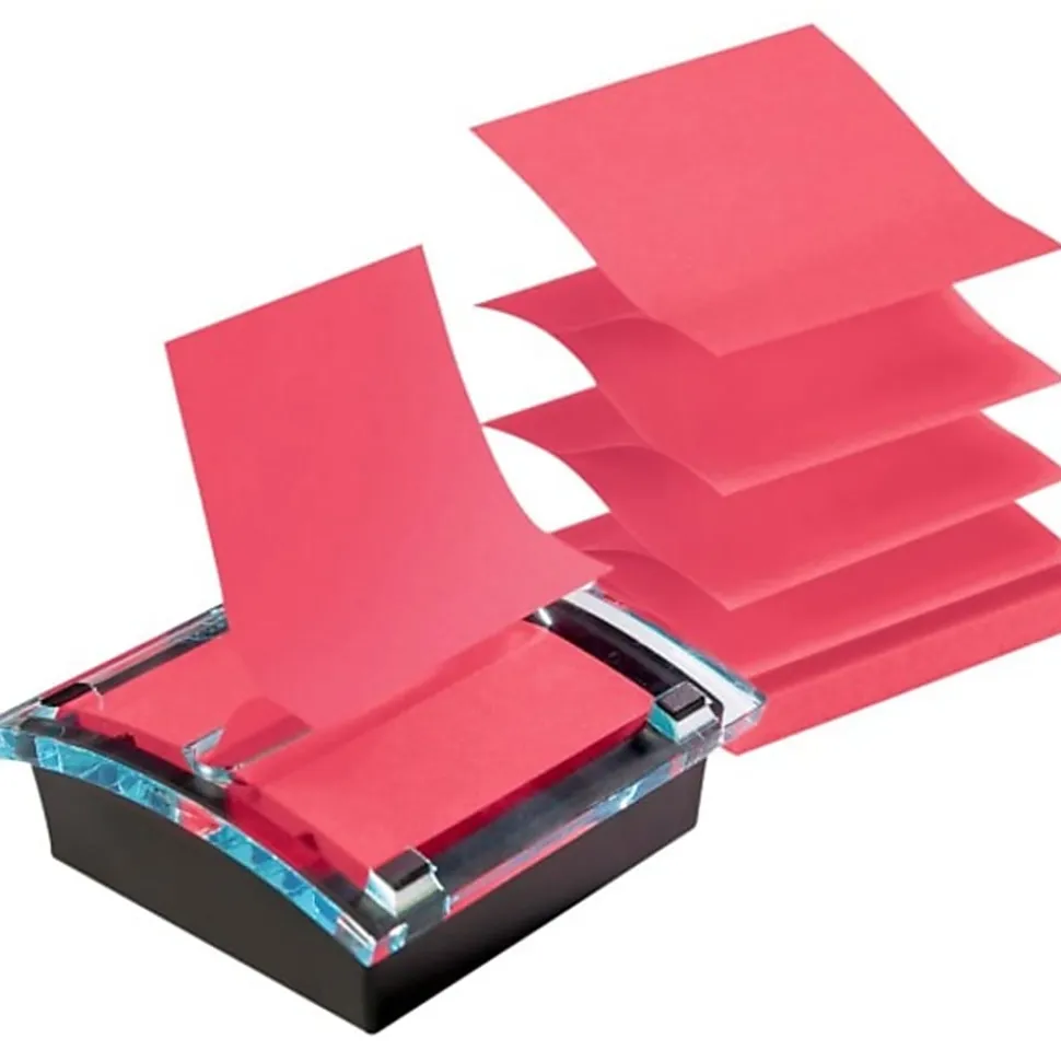 Post-it® Pop Up Notes, 3 x 3 in, 18 Sticky Note Pads, 100 Sheets/Pad, School Supplies and Office Products, Accordion Sticky Notes, Poptimistic