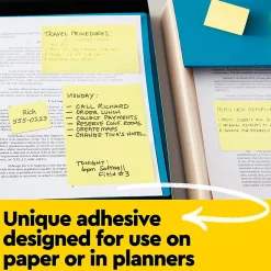 Post-it® Pop Up Notes, 3 x 3 in, 12 Sticky Note Pads, 100 Sheets/Pad, Accordion Sticky Notes Works with Pop Up Dispenser, Beachside Café