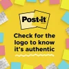 Post-it® Pop Up Notes, 3 x 3 in, 12 Sticky Note Pads, 100 Sheets/Pad, School Supplies and Office Products, Accordion Sticky Notes, Canary Yellow
