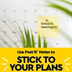 Post-it® Pop Up Notes, 3 x 3 in, 12 Sticky Note Pads, 100 Sheets/Pad, School Supplies and Office Products, Accordion Sticky Notes, Canary Yellow