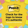 Post-it® Pop Up Notes, 3 x 3 in, 12 Sticky Note Pads, 100 Sheets/Pad, School Supplies and Office Products, Accordion Sticky Notes, Beachside Café