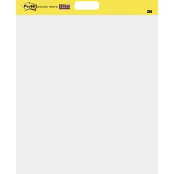 Post-it® Self-Stick Plain White Paper Wall Pad, 2 Pads, 20 Sheets Per Pad - 566CT