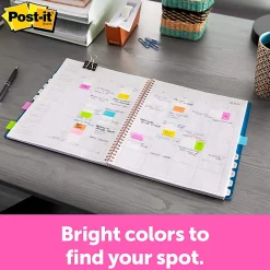 Post-it® Signature and Highlight Flag Combo Pack, .5