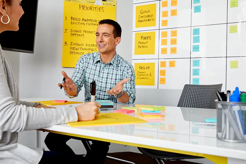 Post-it® Super Sticky Big Notes, 11 x 11 in, 1 Sticky Extra Large Note Pad, 30 Sheets/Pad, Great for Group Brainstorming and Study Spaces, Yellow