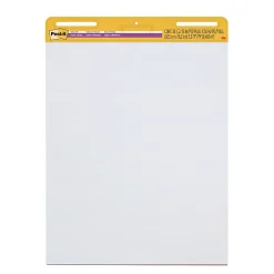 Post-it® Super Sticky Easel Pads, 25" x 30", 1 Pad, 30 Sheets/Pad, School Supplies for Classrooms, White