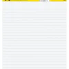 Post-it Super Sticky Easel Pad, 25 in x 30 in, Lined, 30 Sheets Per Pad, 561WLSS