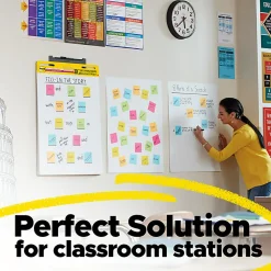 Post-it® Super Sticky Easel Pad, 25 in x 30 in, 1 Pad, 30 Sheets/Pad, Great for Virtual Teachers and Students, White