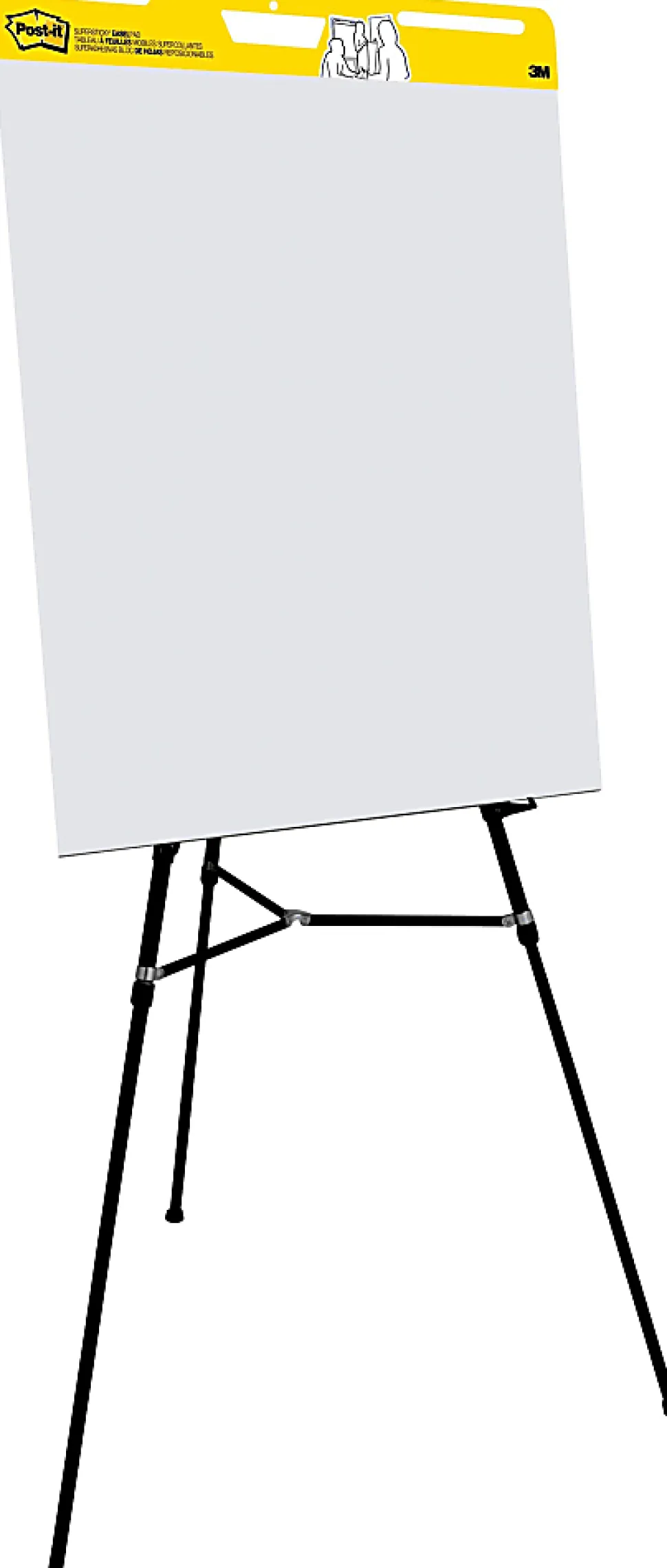 Post-it® Super Sticky Easel Pads, 25" x 30", 6 Pads, 30 Sheets/Pad, School Supplies for Classrooms, White