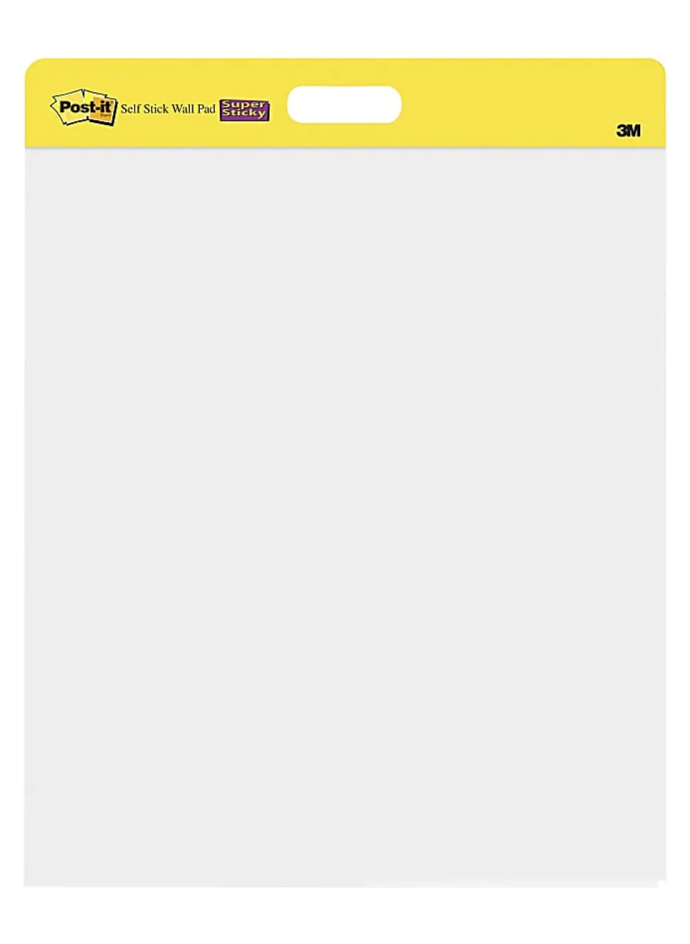 Post-it® Super Sticky Easel Pads, 20" x 23", 4 Pads, 20 Sheets/Pad, School Supplies for Classrooms, White