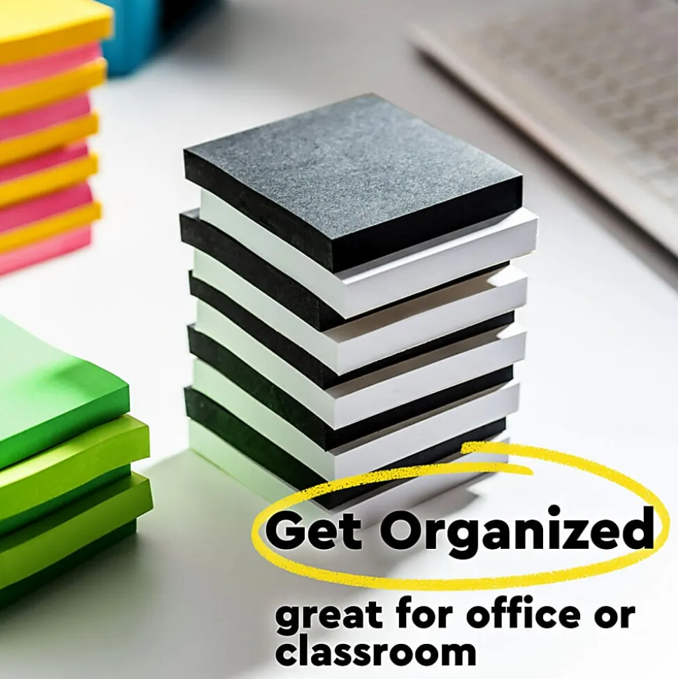 Post-it® Super Sticky Notes, 3 in x 3 in , 5 Pads, 90 Sheets/Pad, 2x the Sticking Power, Sapphire Blue